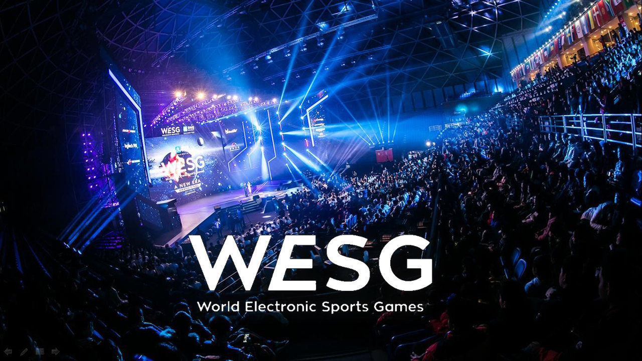 world electronic sports games 2018