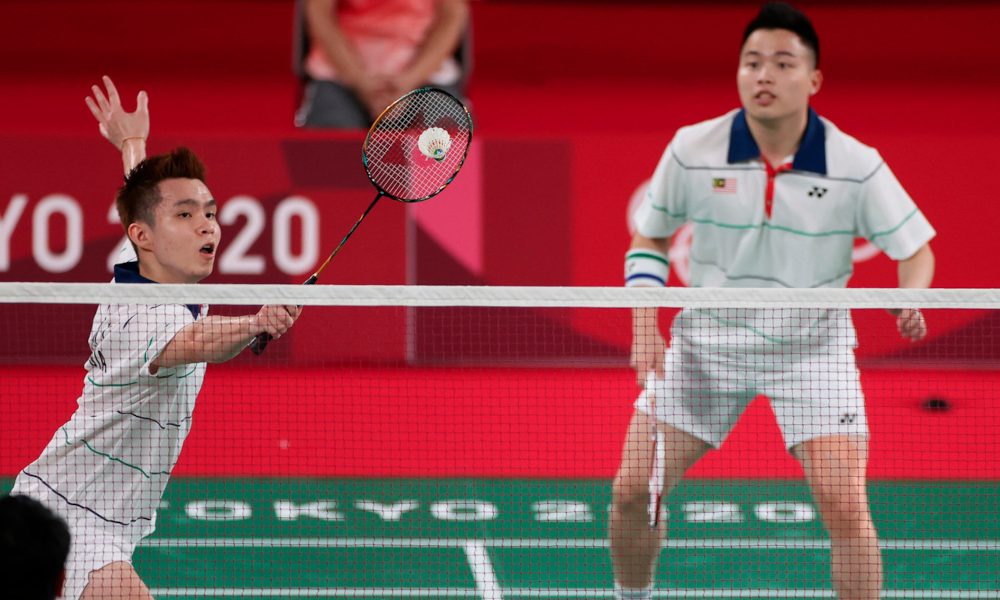 Aaron Chia (right) and Soh Wooi Yik.